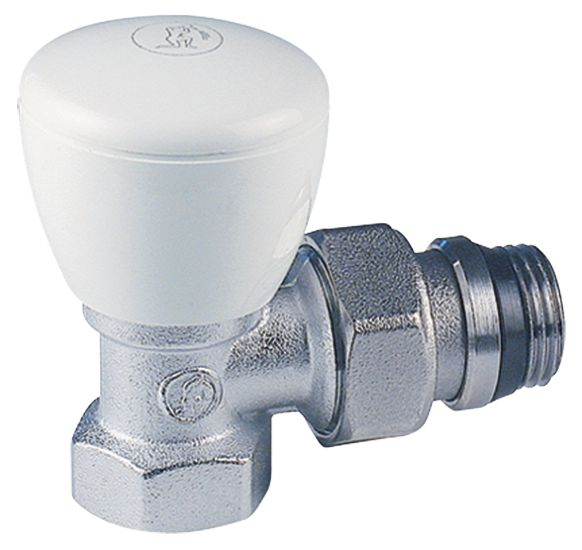 Giacomini – Robinet Équerre Nickelé Pour Radiateur R5Tg dedans Démonter Robinet Radiateur Giacomini