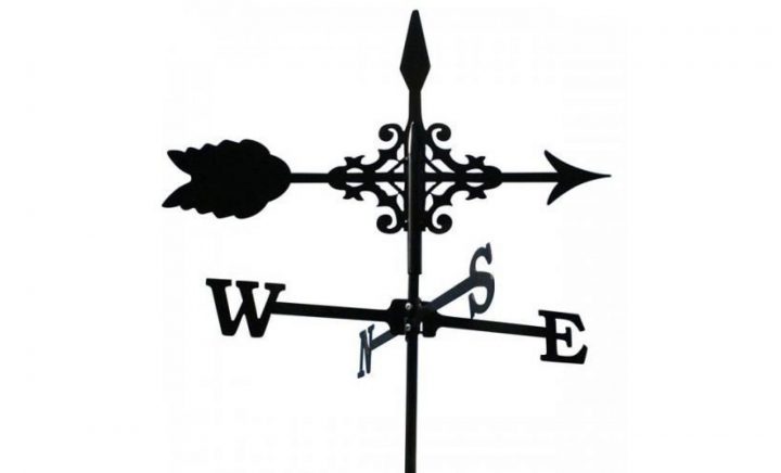 Girouette Flèche Directionnelle En Fer Forgé Petit Modèle concernant Girouette Decoration Jardin