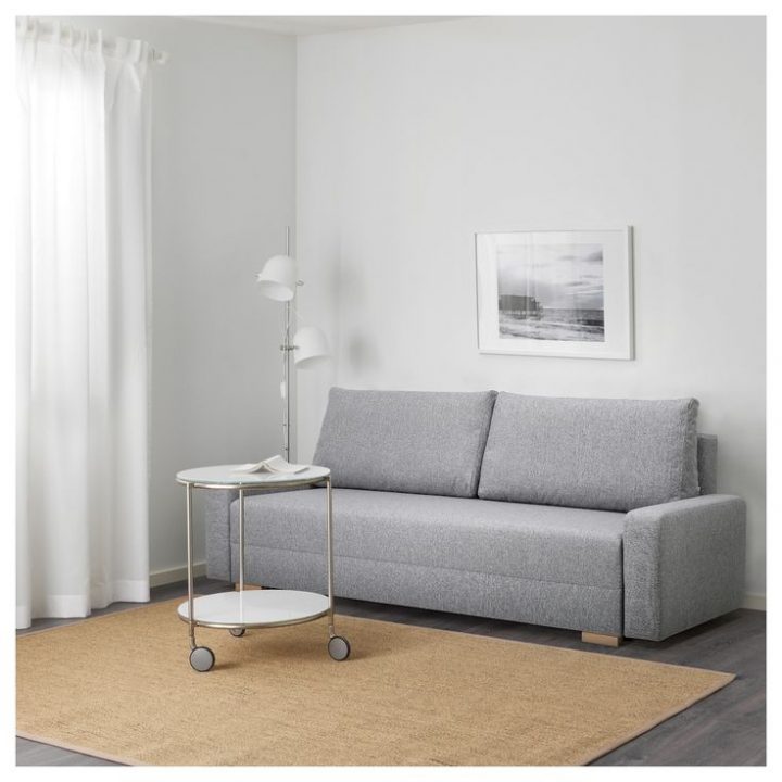 Grälviken Rozkładana Sofa 3-Osobowa – Szary | Divano Letto intérieur Gralviken Ikea Video