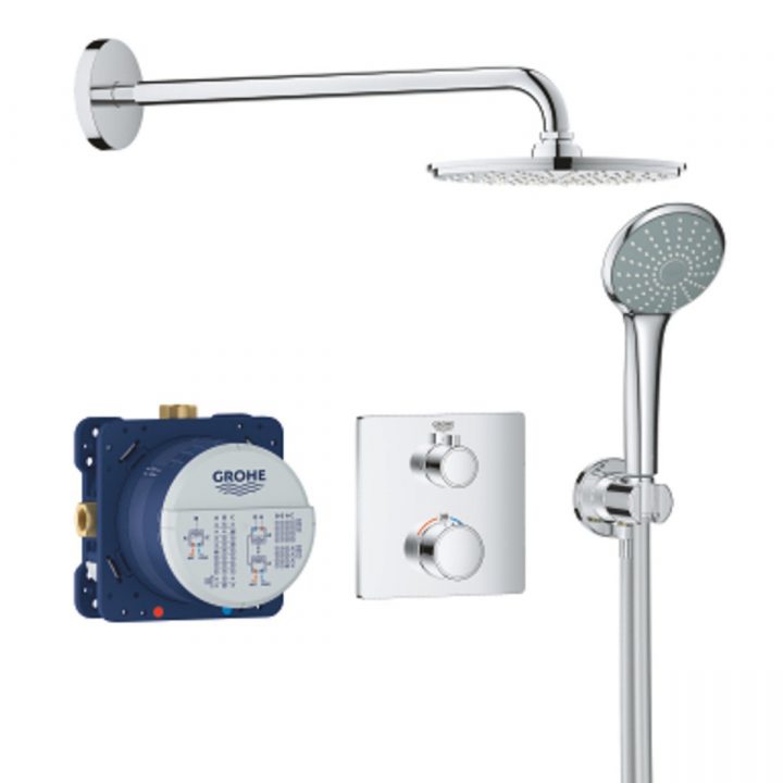 Grohe Grohtherm Perfect Set De Douche À Encastrer Avec pour Douchette Wc Grohe Castorama Grohe Grohtherm Perfect Set De Douche À Encastrer Avec pour Douchette Wc Grohe Castorama