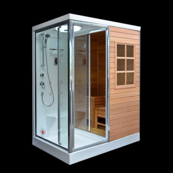 Hammam Combi Douche Et Sauna Hg13 pour Douche Sauna