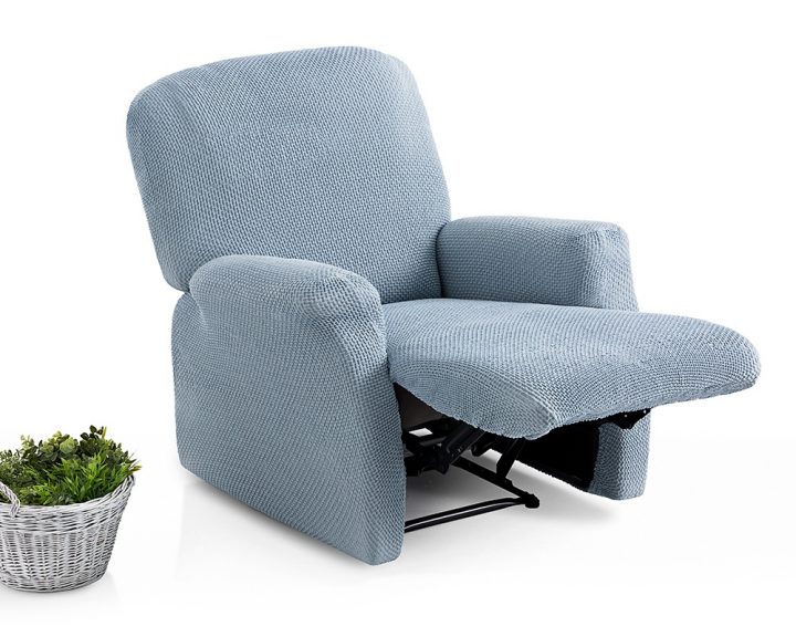 Housse Multi-Élastique Fauteuil Relax Complète Stark encequiconcerne Housse Pour Fauteuil Relax Conforama