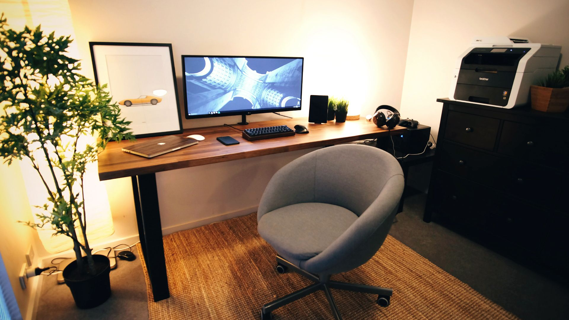 Image Result For Ikea Karlby Desk In 2019 | Desk Setup à Ikea Karlby Gaming Desk