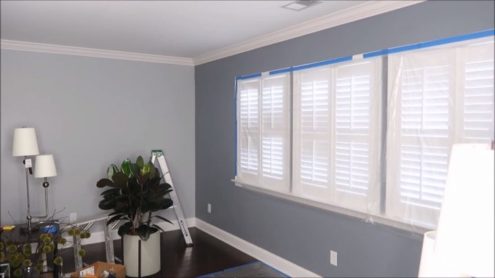 Interior Design| Updating My Living Room (Crown Molding dedans Living But