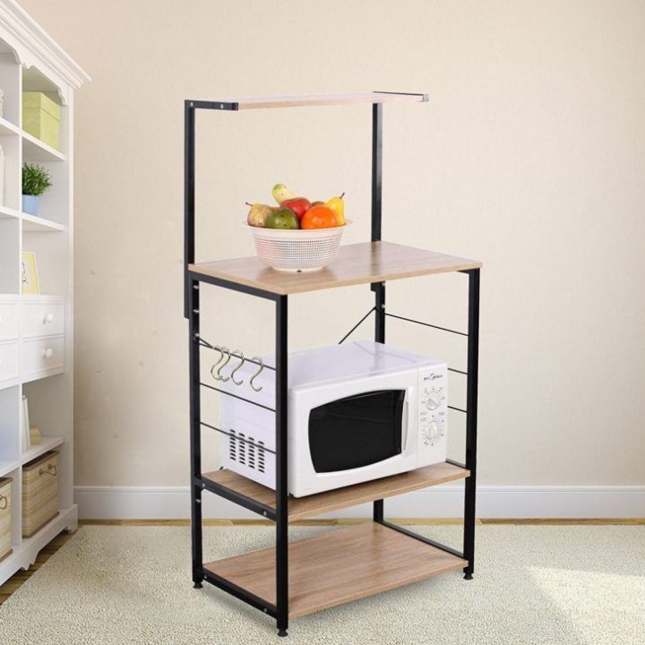 Interior Design:etagere Micro Onde Woltu Étagère Micro serapportantà Meuble Micro Onde Gifi