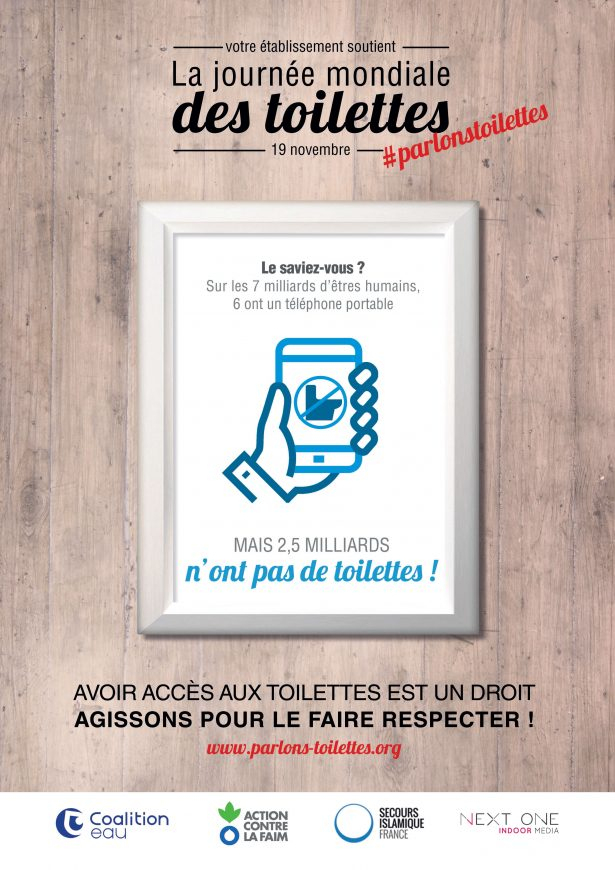 Journée Mondiale Des Toilettes : #Parlonstoilettes Pour intérieur Message Propreté Toilettes Entreprise