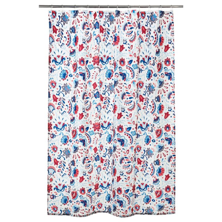 Kratten Rideau De Douche, Blanc, Multicolore – Ikea pour Tringle Rideau Douche Ikea Kratten Rideau De Douche, Blanc, Multicolore – Ikea pour Tringle Rideau Douche Ikea