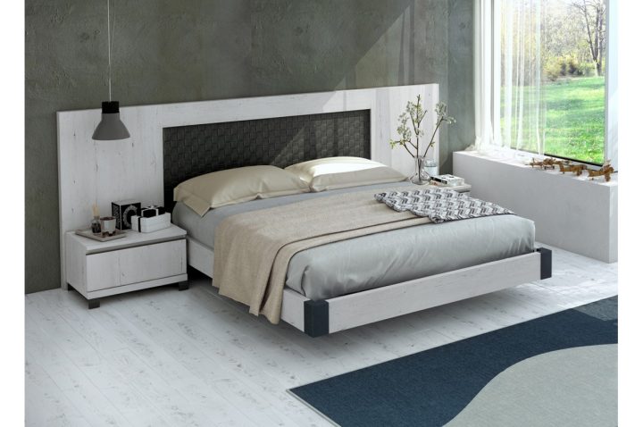 Lit Contemporain Chevets & Tête De Lit Originale – Novomeuble destiné Bouchara Tête De Lit