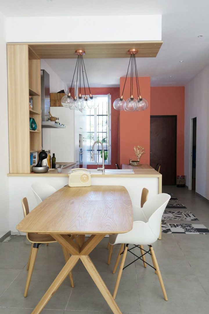 Maison Marseille : Avant Après 110 M2 Colorés | Coin Salle encequiconcerne Salon Salle A Manger 30 M2