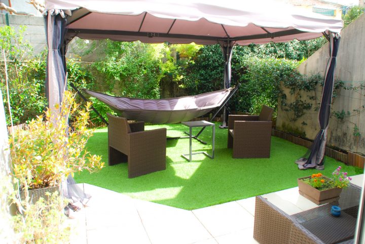 Maison T5 De 100M2 Avec Jardin Et Garage Située Au serapportantà Jardin De 100M2