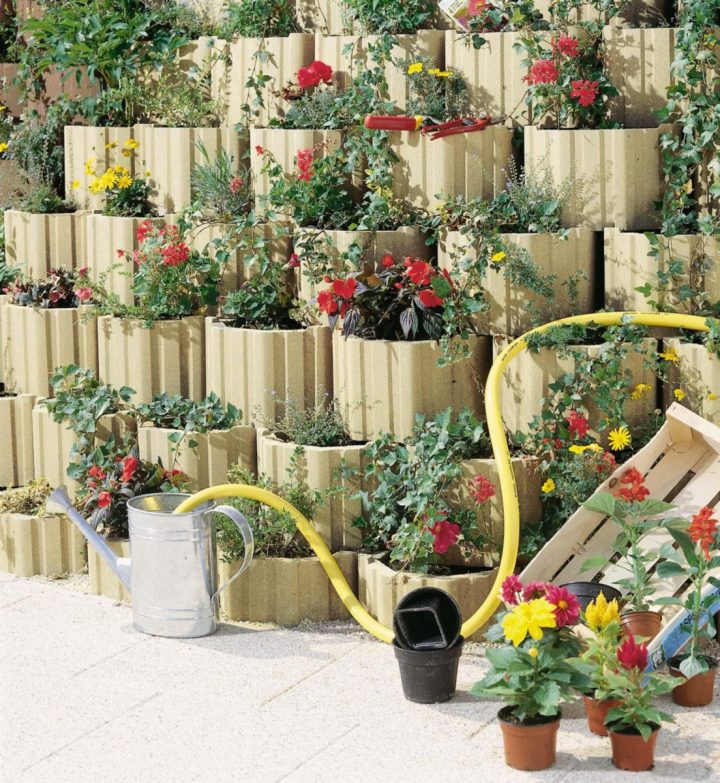 Marlux (Alkern) – Talus Végétalisable Moduflor – Béton pour Bloc À Bancher Castorama