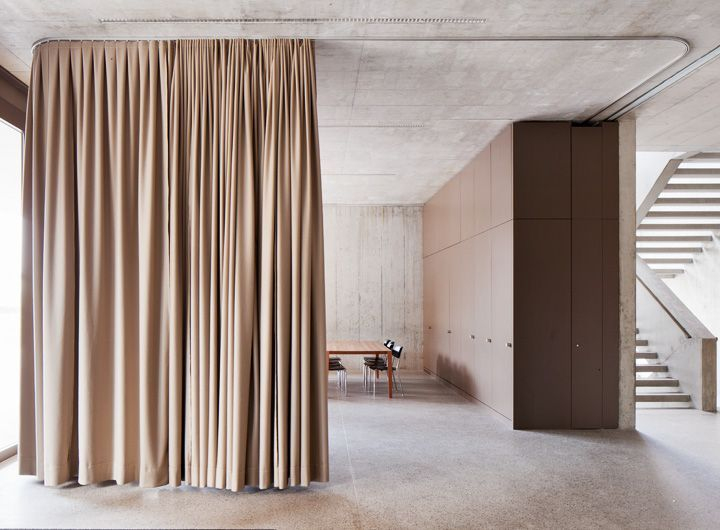 Meier/Hug Architekten | Aménagement Petit Appartement tout Rideau Acoustique 7 Couches