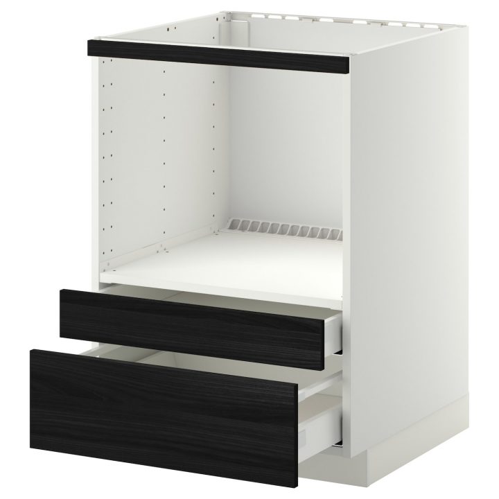 Metod / Maximera Meuble Pour Micro Combi/Tiroirs – Blanc tout Revetement Adhesif Pour Meuble Ikea