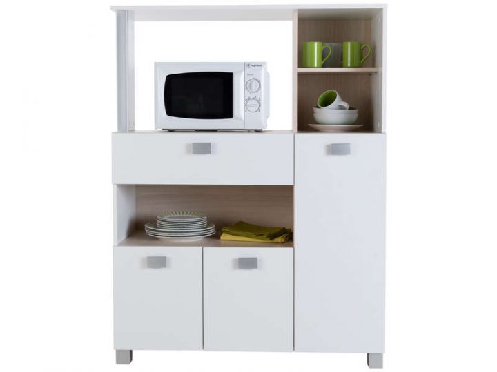 Meuble Micro Ondes Et Desserte Pas Cher, Promo Et Soldes intérieur Meuble Micro Onde Ikea Pas Cher