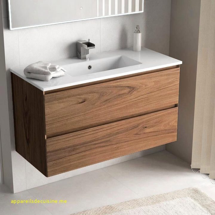 Meuble Salle De Bain 100 Cm 1 Vasque – Seine Marne encequiconcerne Meuble Double Vasque 100 Cm