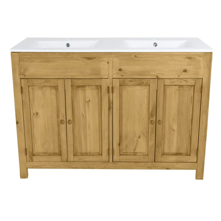 Meuble Salle De Bain En Pin Massif 4 Portes 2 Vasques 120 intérieur Meuble Salle De Bain Bois Massif Meuble Salle De Bain En Pin Massif 4 Portes 2 Vasques 120 intérieur Meuble Salle De Bain Bois Massif