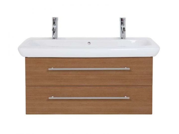 Meuble Sdb Avec Double Vasque De Keramag It! 100 Cm Décor intérieur Meuble Double Vasque 100 Cm