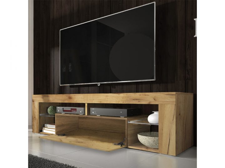 Meuble Tv / Banc Tv – Bianko – 140 Cm – Chêne Lancaster tout Meuble Tv Bianko Meuble Tv / Banc Tv – Bianko – 140 Cm – Chêne Lancaster tout Meuble Tv Bianko