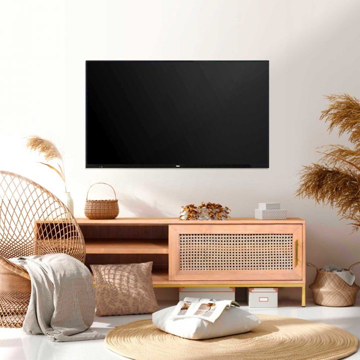 Meuble Tv En Bois Massif Avec Cannage Rotin Porte destiné Meuble Tele Rotin Meuble Tv En Bois Massif Avec Cannage Rotin Porte destiné Meuble Tele Rotin