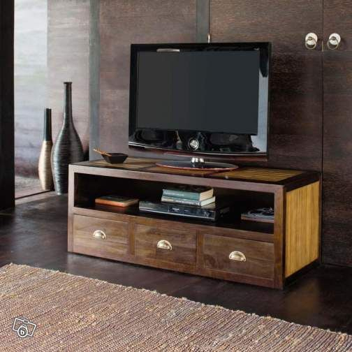 Meuble Tv | Meuble, Meuble Tv Maison Du Monde, Meuble encequiconcerne Meuble Tv Tasseau