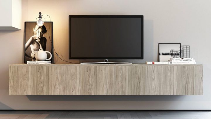 Meuble Tv | Salon | Optimal Annecy destiné Meuble Tv À Suspendre
