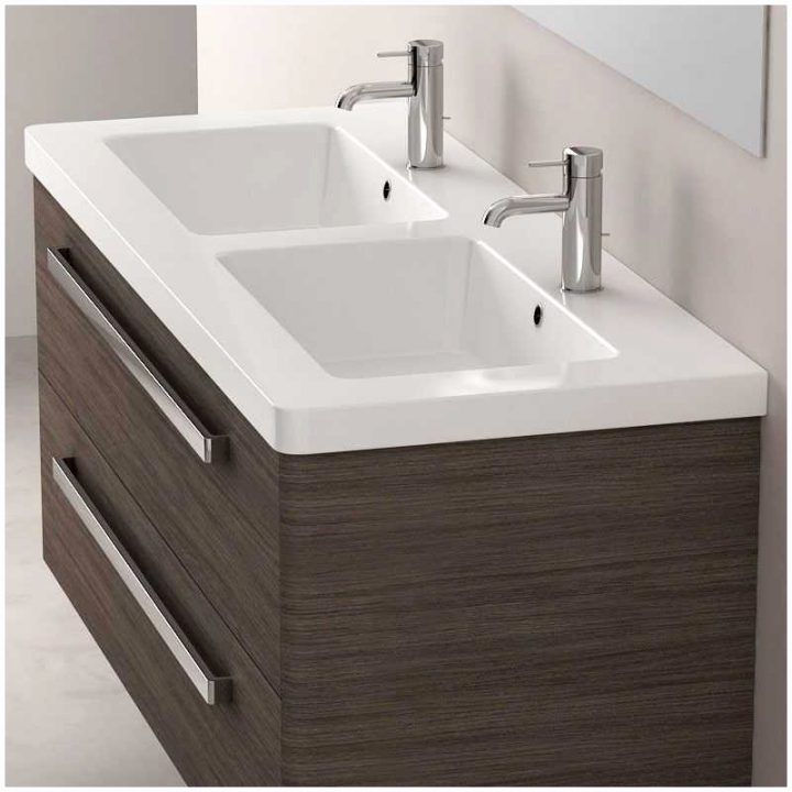 Meuble Vasque 100 Cm Meilleur De Meuble Salle De Bain dedans Meuble Double Vasque 100 Cm