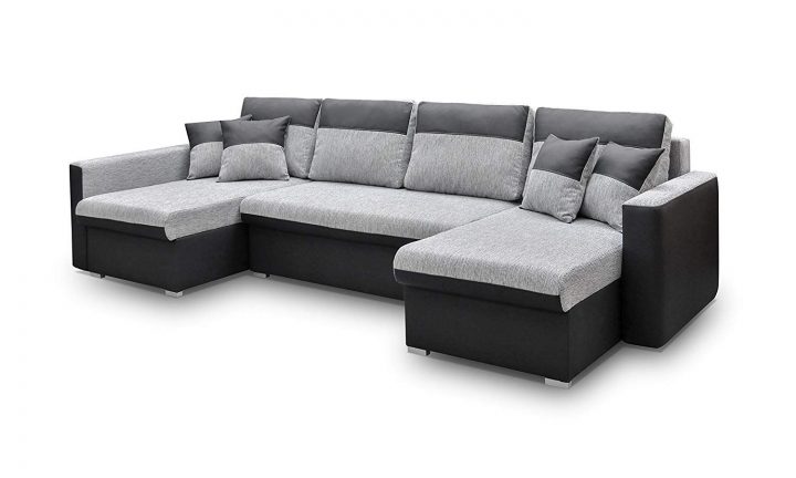 Meublo Canapé D'Angle Panoramique Berlin U Pas Cher serapportantà Canapé Panoramique Pas Cher Déstockage