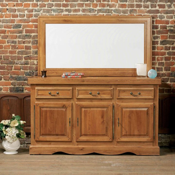 Miroir Salle A Manger Pour Bahut | Idées De Décoration avec Grand Bahut Salle À Manger