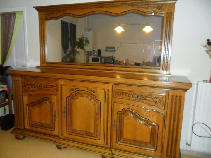 Miroir Salle A Manger Pour Bahut | Idées De Décoration serapportantà Grand Bahut Salle À Manger