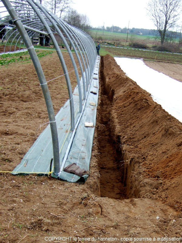 Montage D’une Serre Tunnel dedans Serre Filclair Occasion