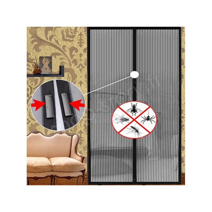 Moustiquaire Rideau Magnétique Pour Porte Avec Fermeture tout Ikea Rideau De Porte Anti Mouches