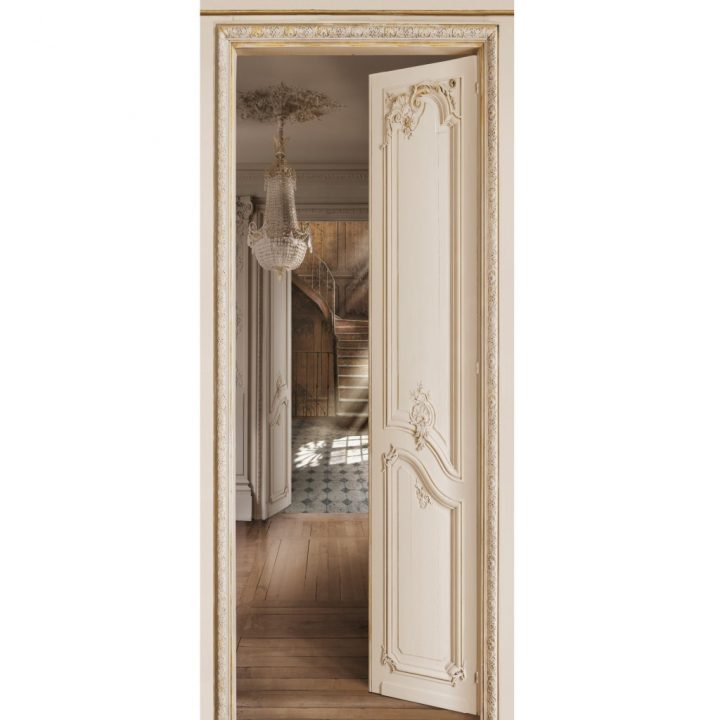 Old Stairs Perspective Wallpaper – Pinpina pour Trompe L&#039;Oeil Porte Leroy Merlin