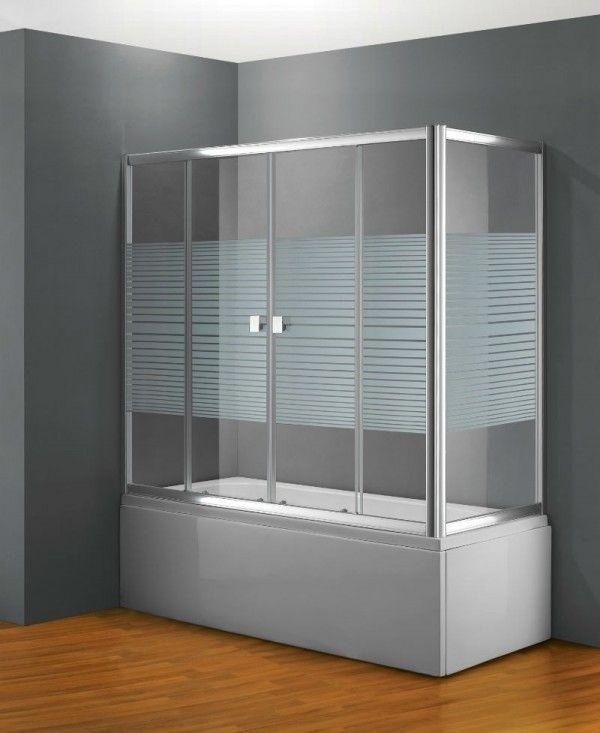 Paroi De Baignoire Coulissante Frontale En Verre Pas Cher pour Paroi De Baignoire Ikea