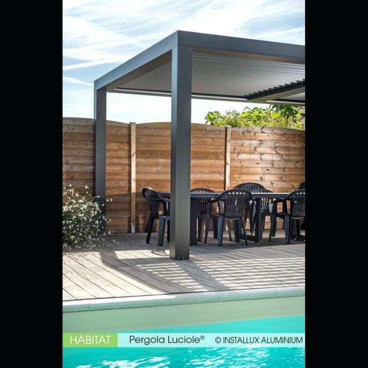 Pergola Alu Brico Depot – Young Planneur pour Pergola Aluminium En Kit Brico Dépôt