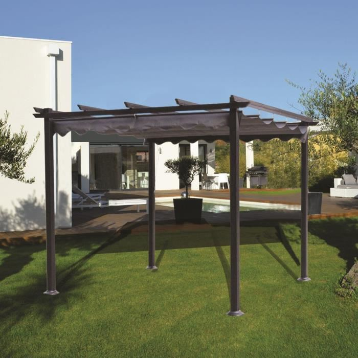 Pergola Ou Tonnelle – Ma Pergola destiné Pergola Aluminium En Kit Brico Dépôt