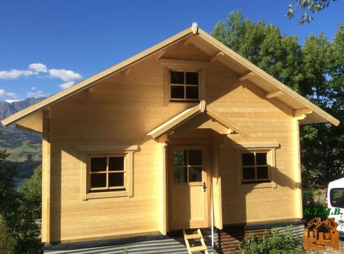 Petit Chalet En Bois Habitable 20M2 – Châlet, Maison Et Cabane pour Chalet En Kit 20M2