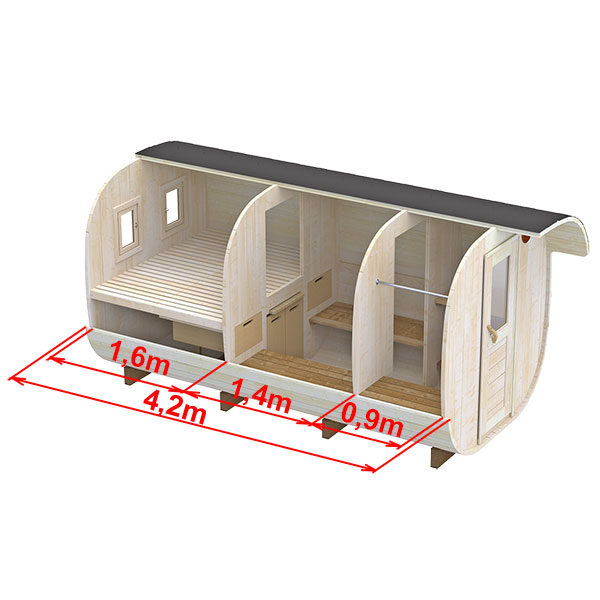 Pod De Camping De 4 M | Baltresto dedans Barre Extensible Autobloquante 4M Pod De Camping De 4 M | Baltresto dedans Barre Extensible Autobloquante 4M
