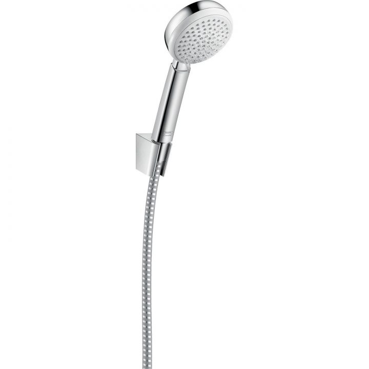 Pommeau De Douche 1 Jet + Flexible + Support, Hansgrohe avec Flexible De Douche Leroy Merlin