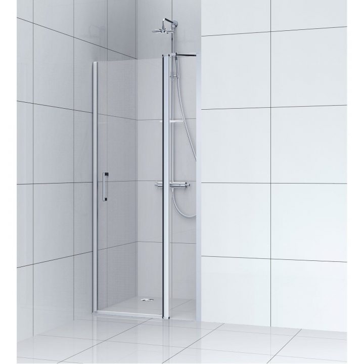 Porte De Douche Pivotante 90 Cm, Transparent, Remix Sensea encequiconcerne Porte De Douche 60 Cm Leroy Merlin