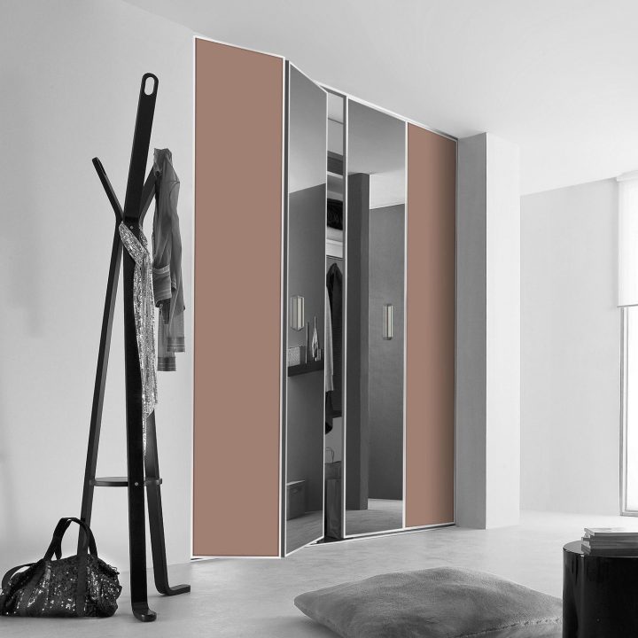 Porte De Placard Pliante Sur-Mesure Kazed Traditionnel De pour Porte De Douche 60 Cm Leroy Merlin