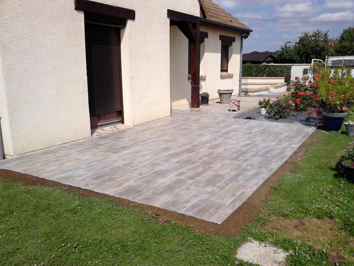 Pose Carrelage Terrasse Exterieur Leroy Merlin Pour Pose concernant Rideau Extérieur Pour Terrasse Leroy Merlin