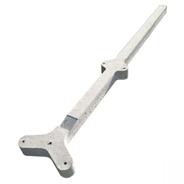 Poteau Linge Beton Point P – 1Stepclinic destiné Plaque Béton Bricomarché