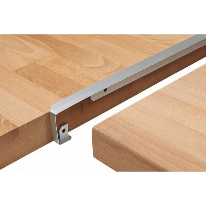 Profil Alu Jonction Angle Sptd 2/4R R3-5 38Mm X 670Mm tout Profil De Chant Reno Plan Aluminium Brossé