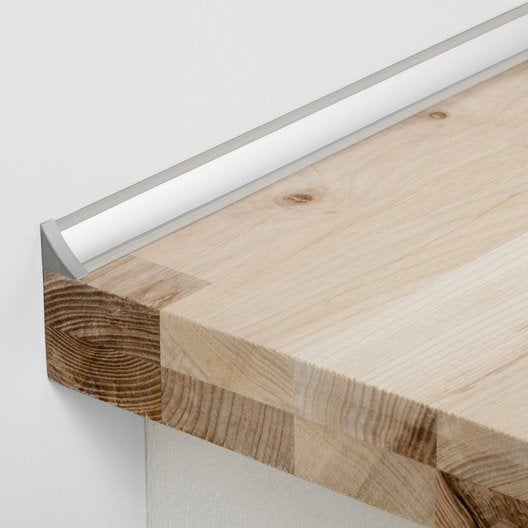 Profil De Finition, Plan Snack Et Support Pour Plan De dedans Profil De Chant Reno Plan Aluminium Brossé