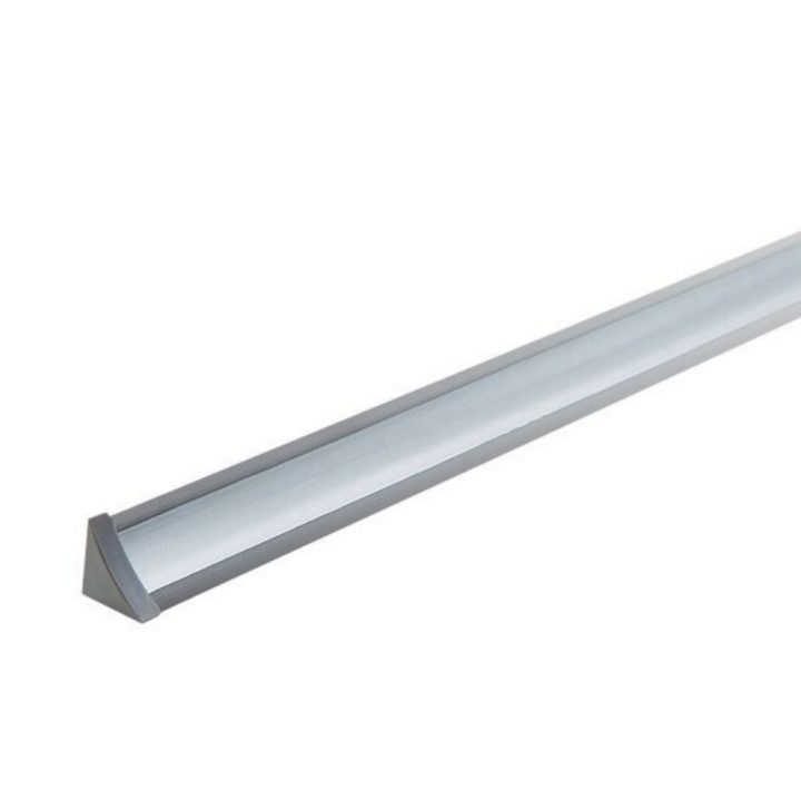 Profil Etanchéité Aluminium Concave Sptd 3.15M – Bande De destiné Profil De Chant Reno Plan Aluminium Brossé