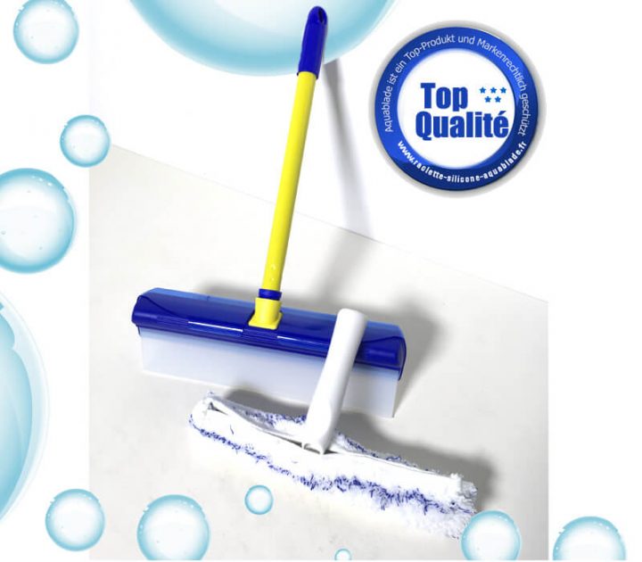 Raclette Nettoyage Vitres avec Lave Vitre Télescopique Brico Dépôt