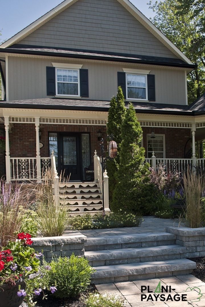 Réalisations D’aménagements Paysagers En Façade serapportantà Aménagement Paysager Facade Maison Réalisations D’aménagements Paysagers En Façade serapportantà Aménagement Paysager Facade Maison