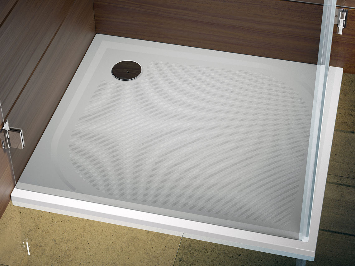 Receveur De Douche Carré - Kolping - Riho - Surélevé / En serapportantà Douche Sureleve