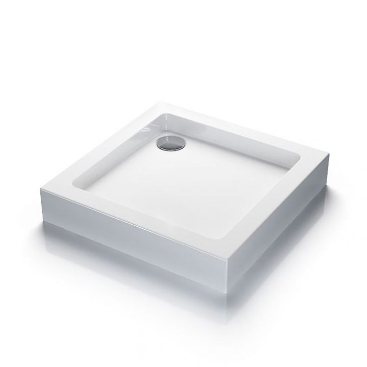 Receveur De Douche Surélevé Carré 80X80 Ou 90X90 Cm pour Douche Sureleve