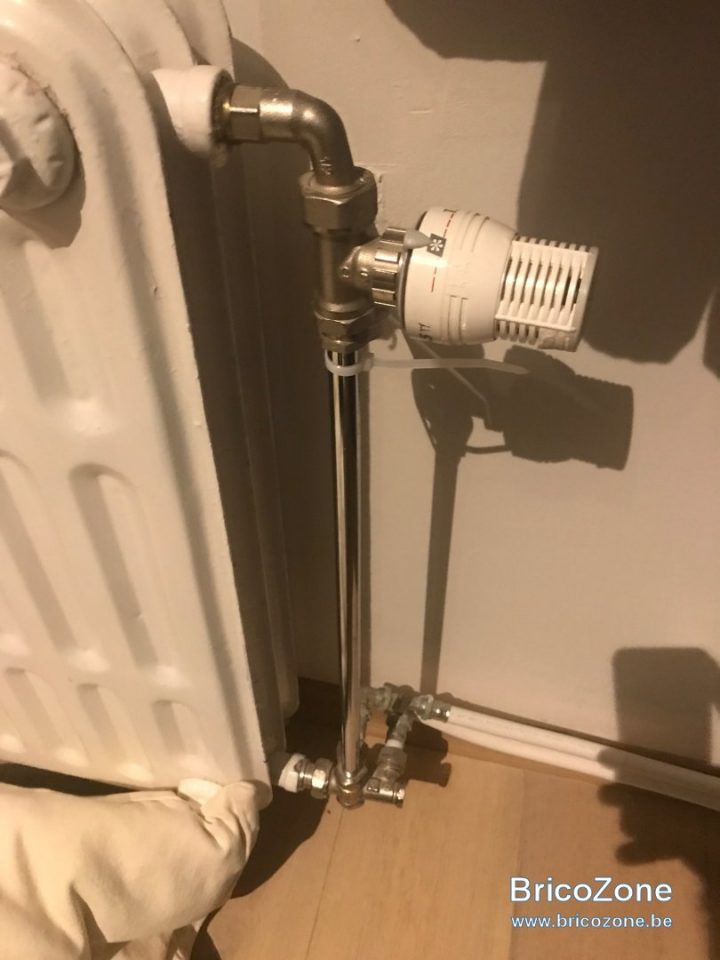 Remplacement Radiateur encequiconcerne Changer Vanne Thermostatique Radiateur